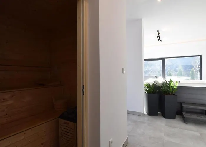 Beskid Z Widokiem Na Gory Sauna, Jacuzzi Lägenhet Szczyrk