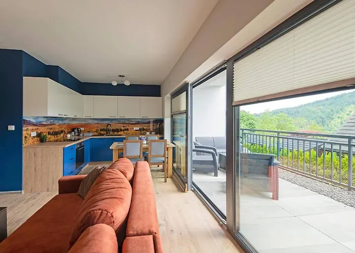 Beskid Z Widokiem Na Góry Sauna, Jacuzzi Apartament Szczyrk